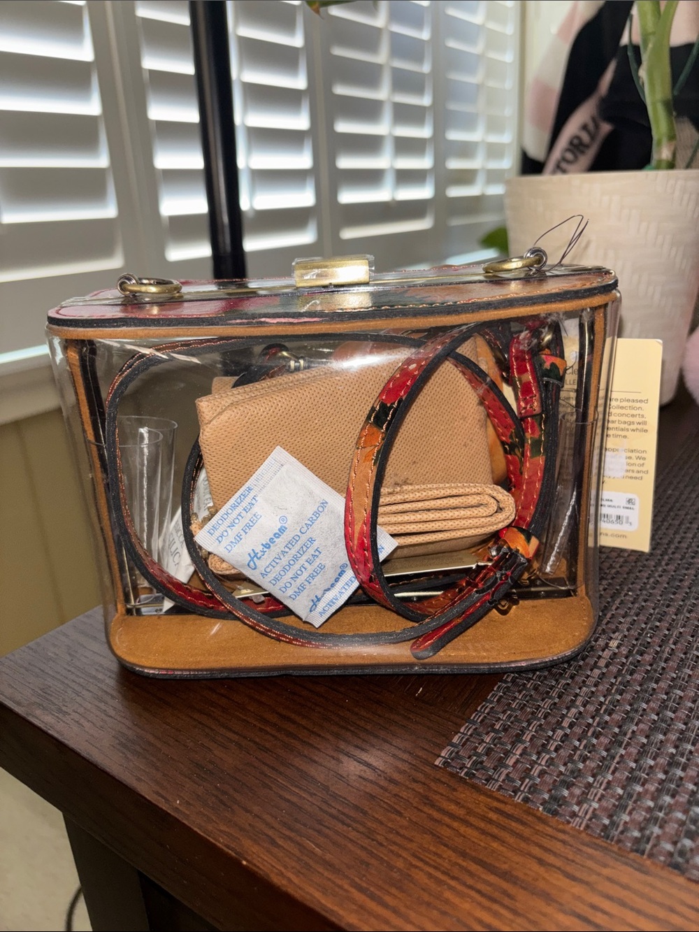 🌸Patricia Nash Anselma clear purse